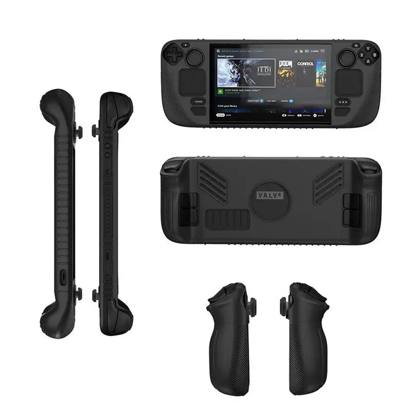 

For Steam Deck V Game Machine Protection Shell Case Game Console Silicone Cover Dustproof Anti-slip Cover Shell Game Accessories