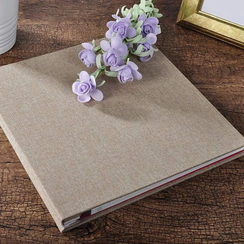 Альбом для вырезок на фотоальбу самоклеящийся альбом винтажная книга памяти с