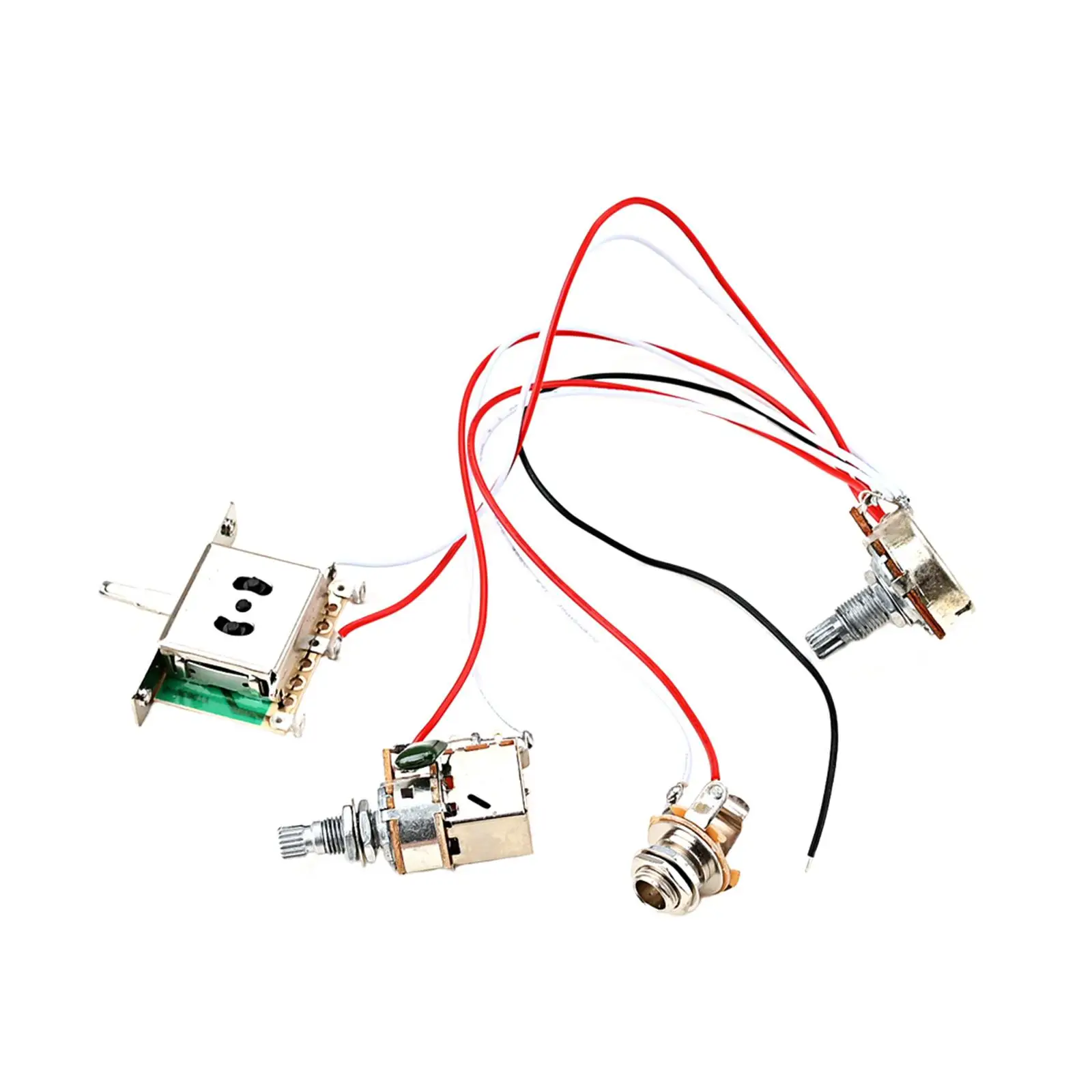 

Набор жгутов проводов гитары B500K, простой в использовании для замены аксессуаров для запчастей