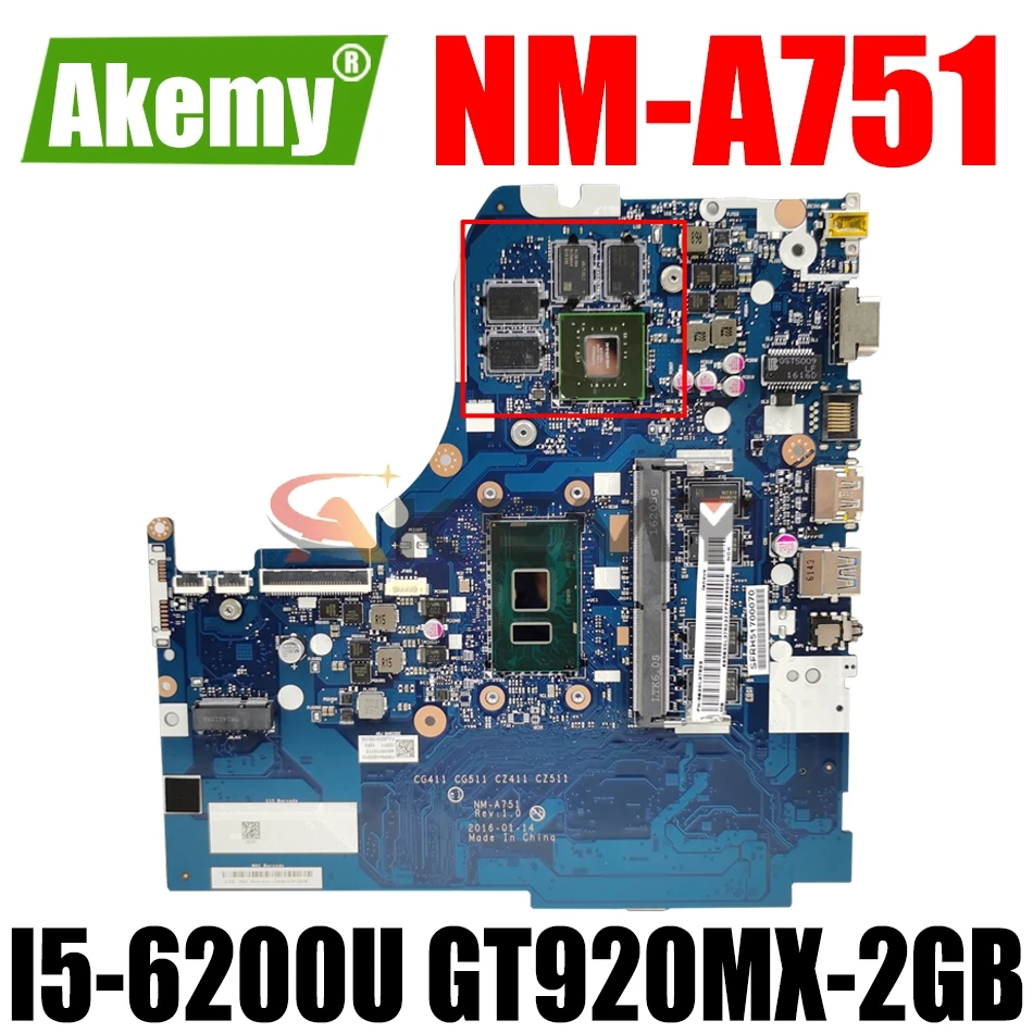 

Материнская плата для ноутбука Lenovo 310-15ISK 310-15IKB