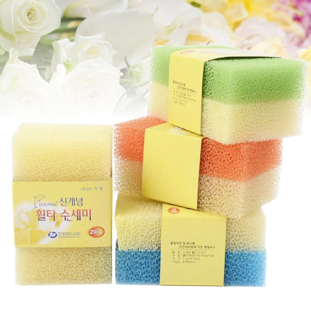 

Sponge Cleaning Dishwashing Kitchen Sponges Paddish Scrubber Pads Scrub Washing Kichen Scouring Daddy Household Supplies