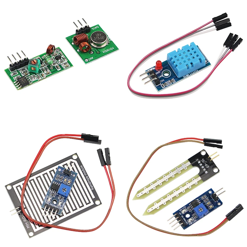 Комплект модулей 16 в 1 супер стартовый набор для Arduino UNO R3 Mega2560 Mega328 Nano Raspberry Pi 3 2 Model B