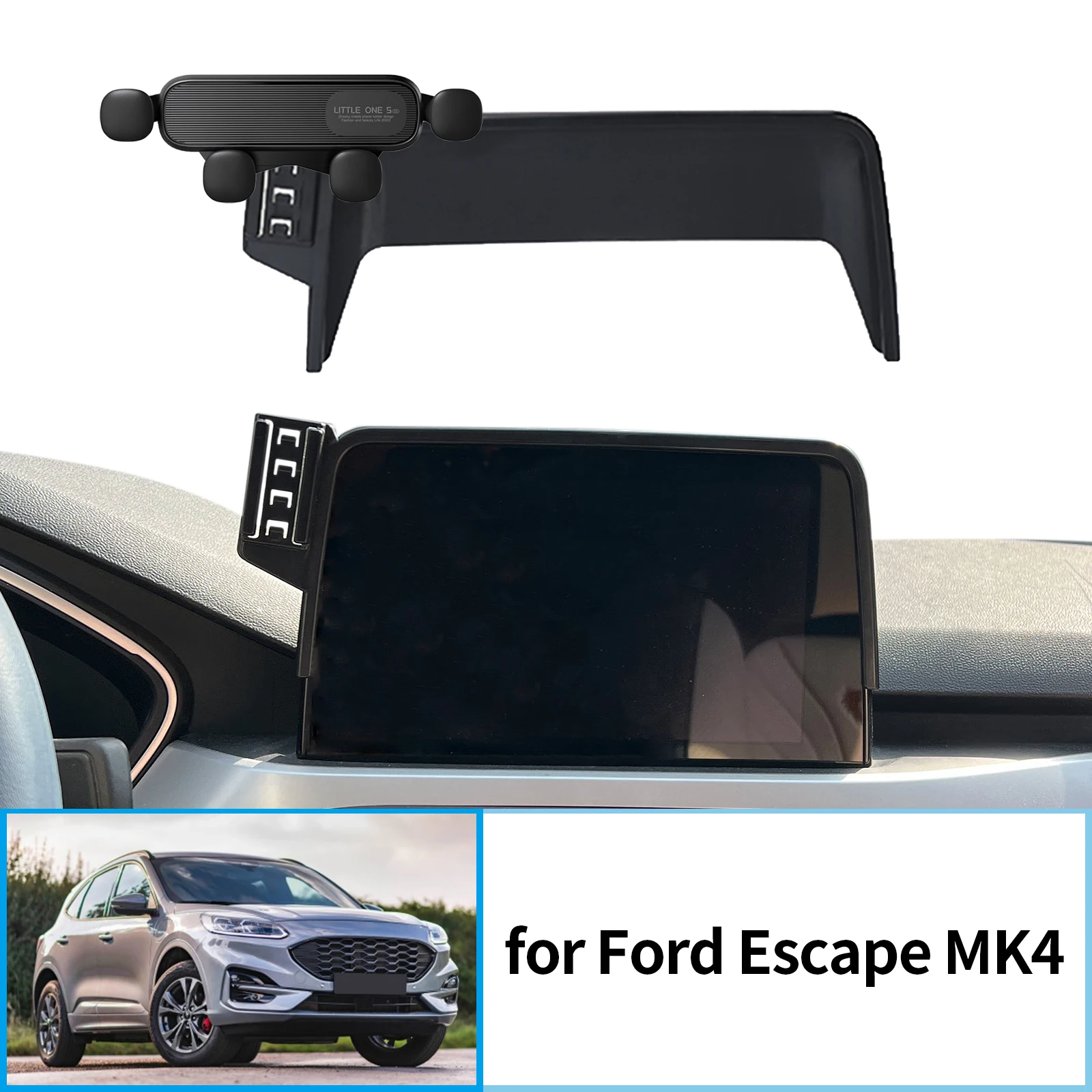 Автомобильный держатель мобильного телефона для Ford Escape MK4 IV 2020 ~ 2022 (8 дюймов)