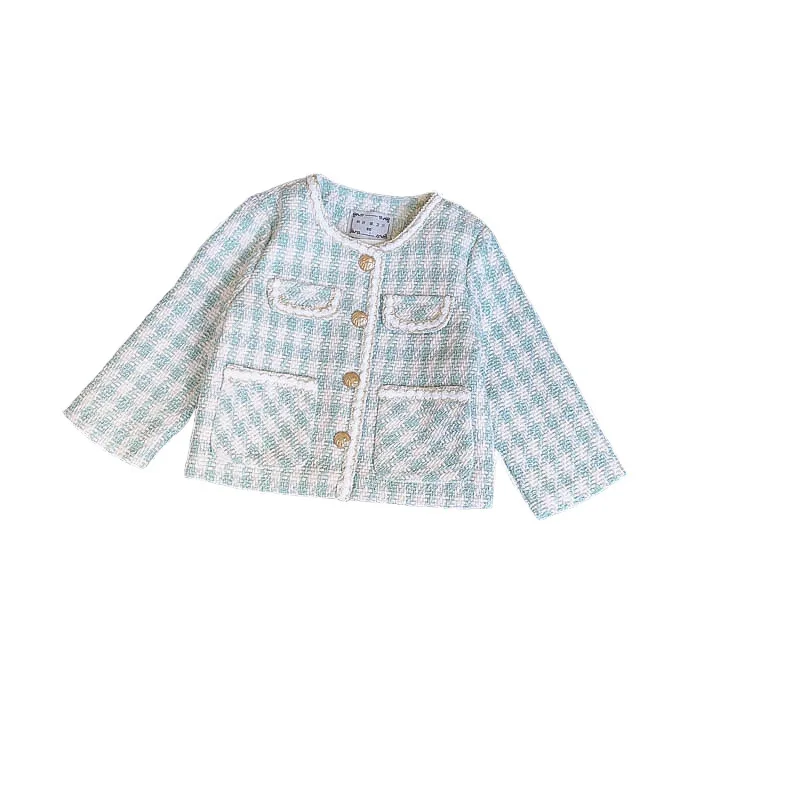 Модное темпераментное пальто в социалистском стиле для девочек на весну и осень