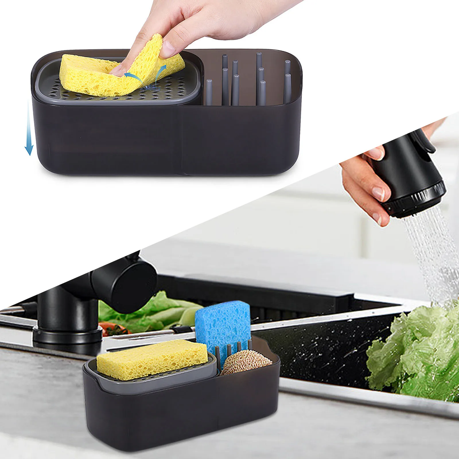 

Plastic Automatic Soap Dispenser Bottle Kitchen Supplies Liquid Pump Dispenser Cleaning Accessories Detergent Dispenser for Home