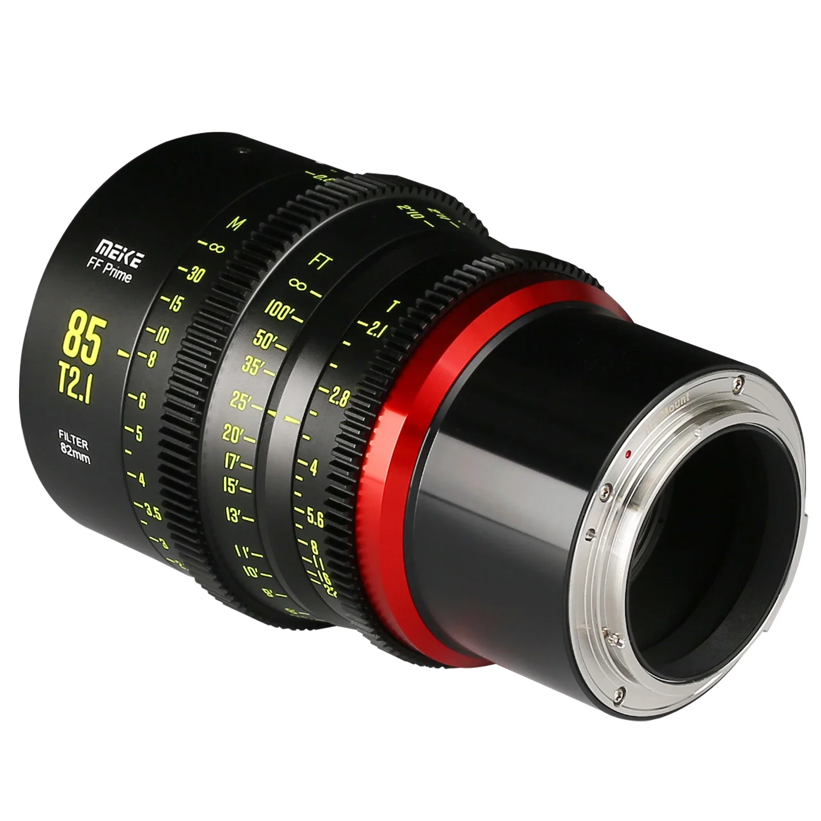 Фото Кинокамерный объектив Meike Prime 85mm T2.1 для полнокадровых кинокамер - быстрая доставка №4
