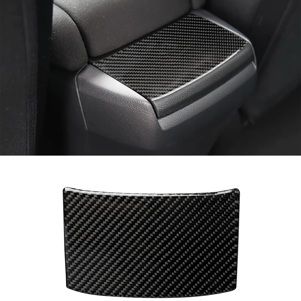 

for Honda Ten Generation Civic 2016 2017 2018 2019 Rear Seat Storage Box Decoration Cover Trim Sticker Car Interior Accessories