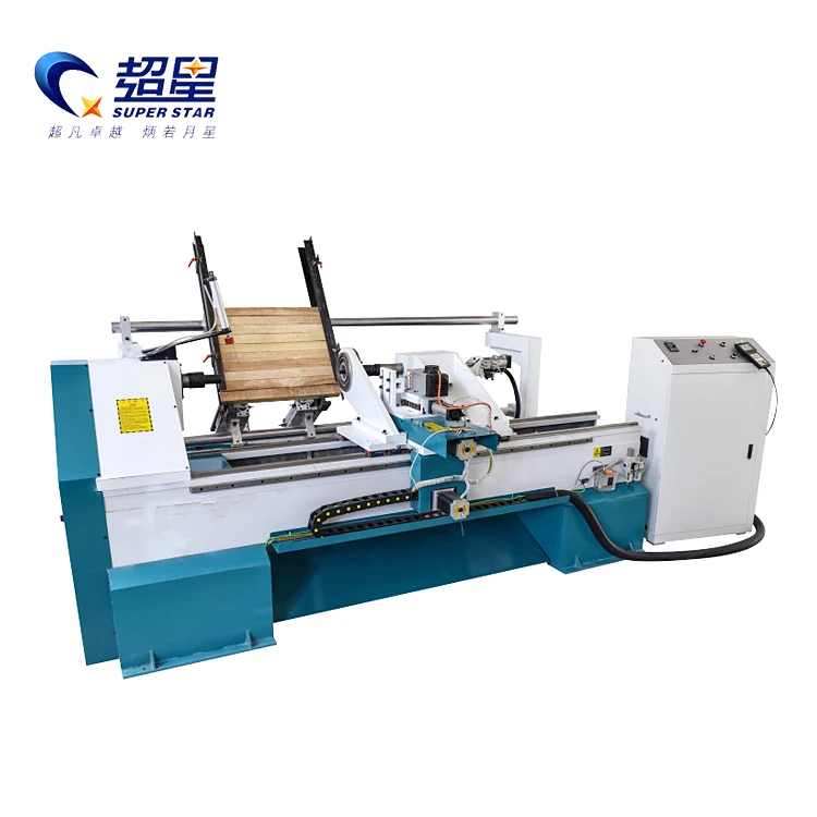 

Superstar 1530 Professional Cnc Manufacturer Automatic Wood Turning Lathe For Sale