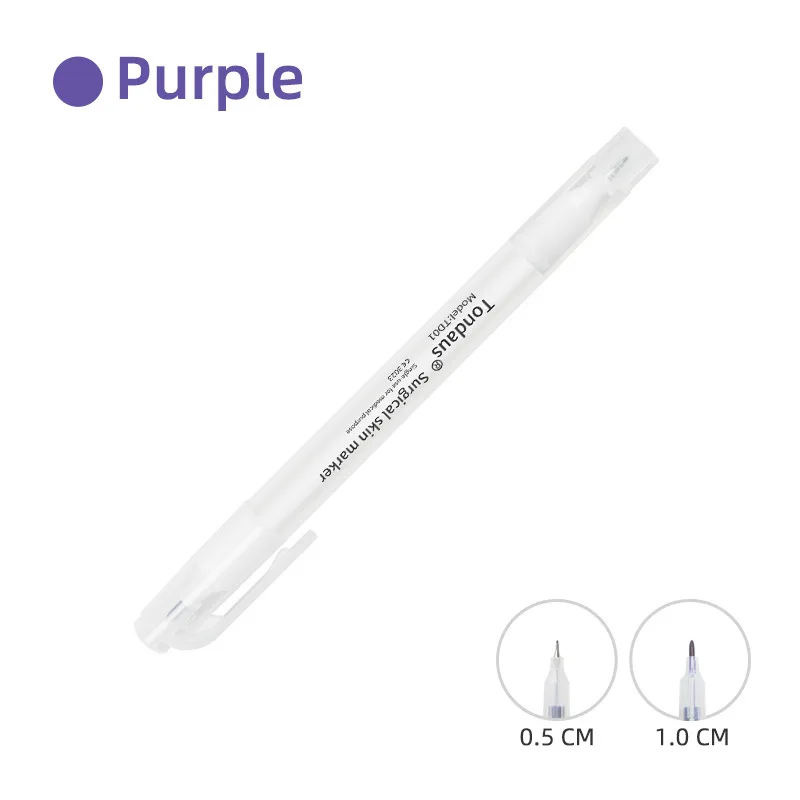 Korean Tattoo Sterile Embroidery Marking Pen Surgical Eyebrow Mark Pen Waterproof White Floating Lip Line Positioning Pencil images - 6