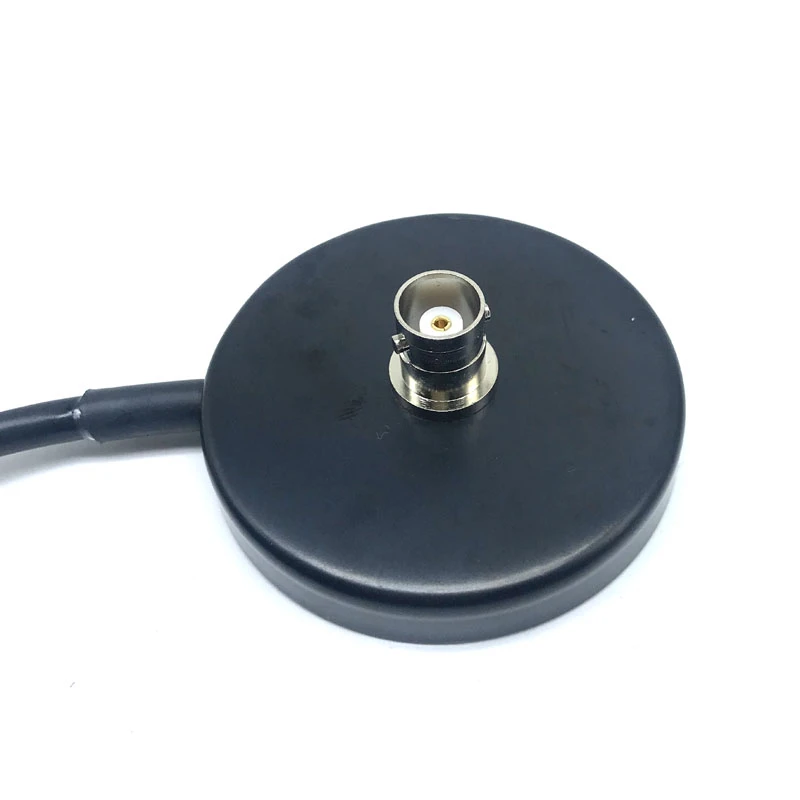 BNC Male and Female Antenna Magnetic Base 5 Meters Extension Cable RG174 for Q9 Wireless Microphone Mobile Car Radio Antenna