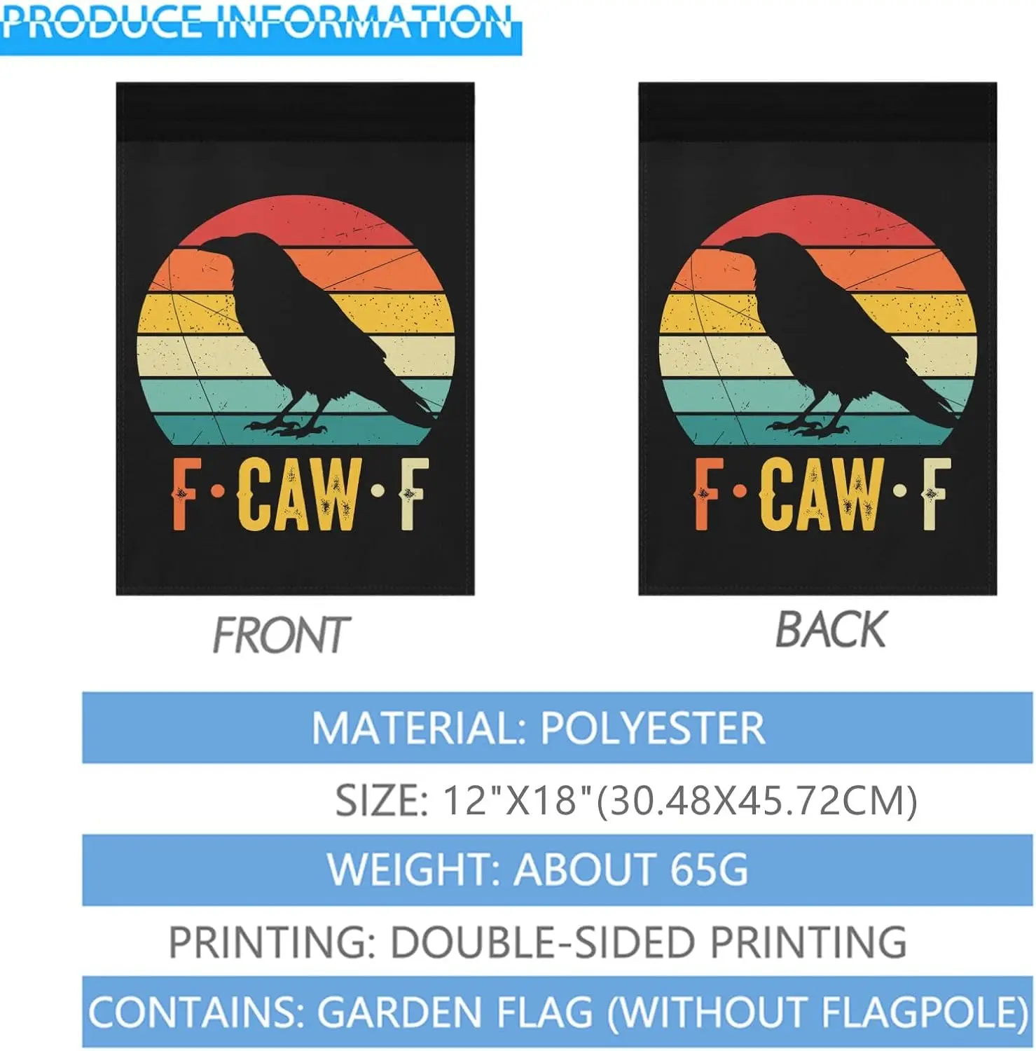 Фото Флаг для дома F-caw-f Fcawf 12x18, вдохновляющие флаги для двора, баннеры для фермерского дома LLO LLX №4