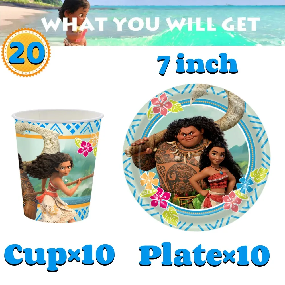 Disney розовая тема Минни Мауса искусственная бумажная тарелка одноразовая посуда