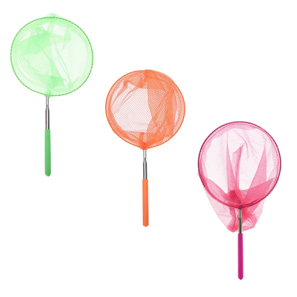 

3pcs Bug Nets Portable Butterflies Nets for Kids Bug Catchers Fishing Nets