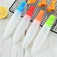 1pcs silicone oil bottle brush diy pies pastry grill tools high temperature resistant oil brushes kitchen baking accessories