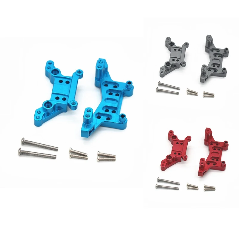 

2Pcs Metal Front And Rear Shock Tower For MJX H16 16207 16208 16209 16210 1/16 RC Car Upgrade Parts Accessories