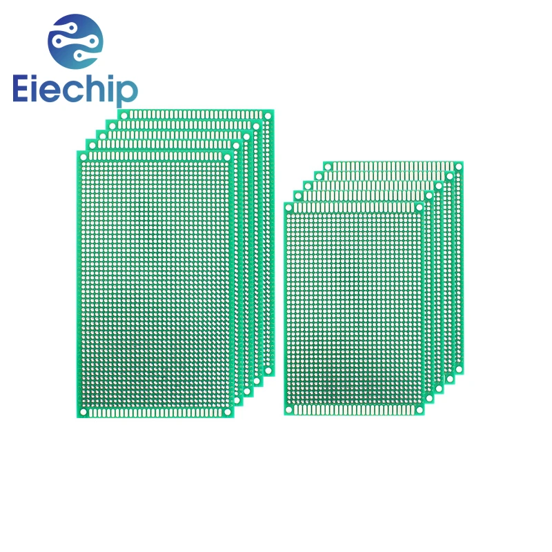 

10PCS PCB Double Side Board 4x6cm 5x7cm Prototype Board PCB Printed Circuit Boards DIY Electronic Kit