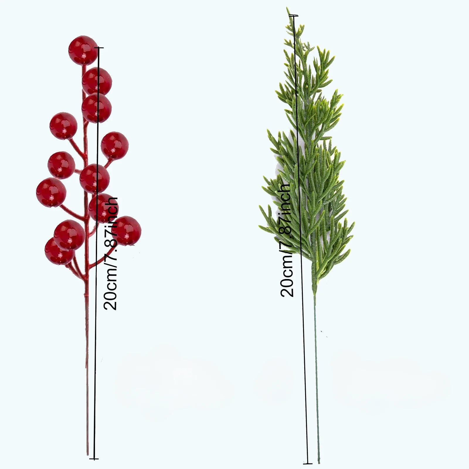 

Искусственные сосновые ветки для декора