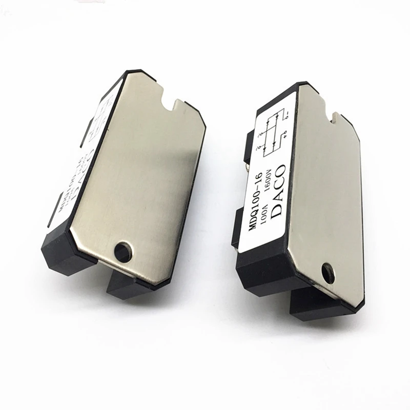 2X MDQ 100A-1600V черный однофазный диодный мост выпрямитель 100A Высокая Мощность 1600 в