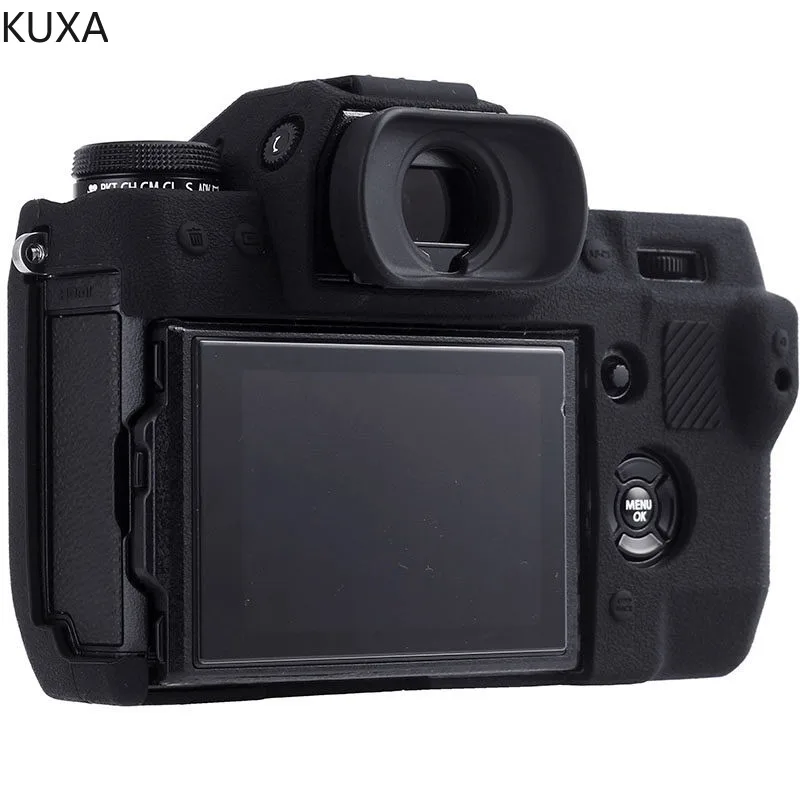 Фото KUXA для Fujifilm X-H1 XH1: Высококачественный силиконовый и пластиковый защитный мягкий чехол (Аксессуары для камер) №2