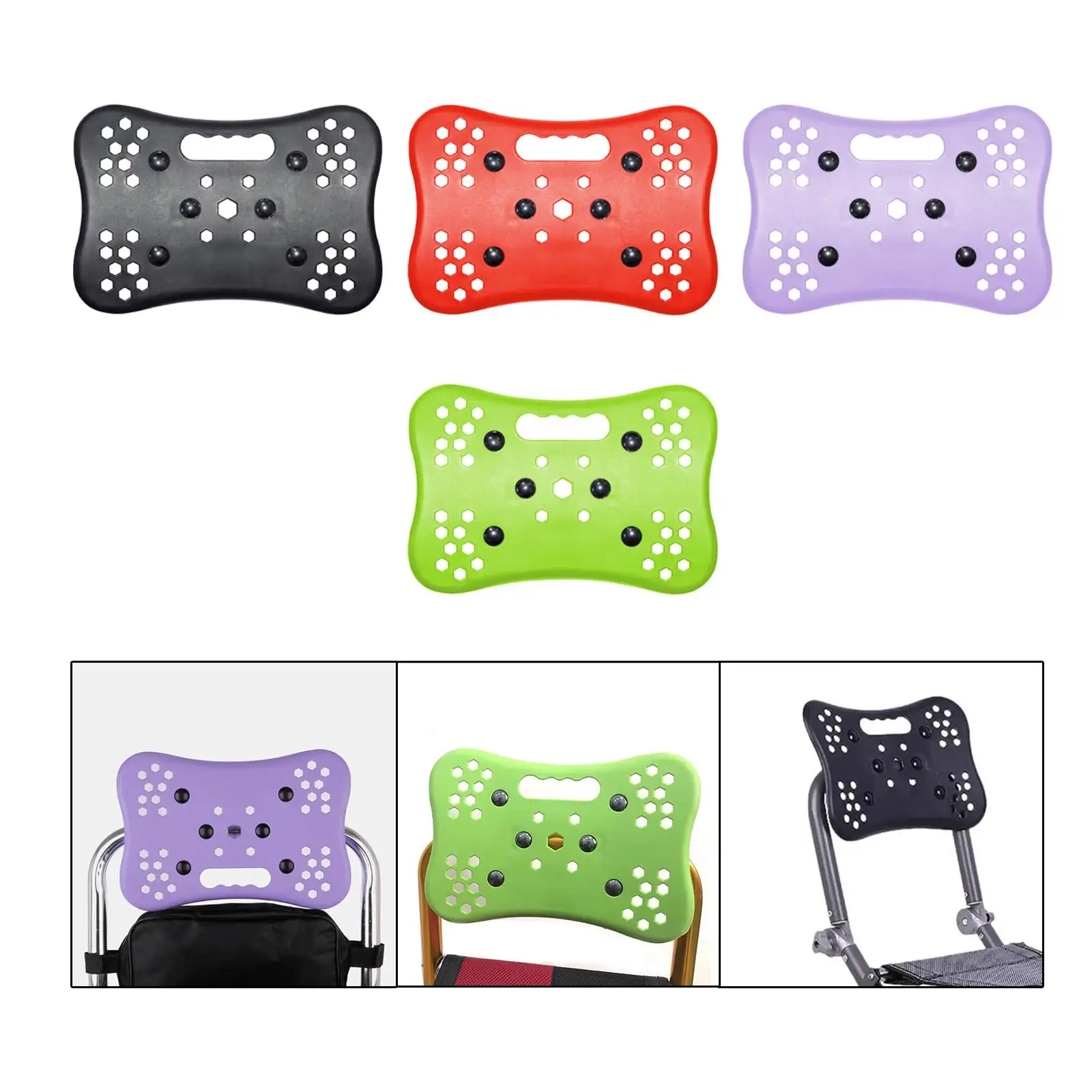 Фото Fishing Chair Backrest Accessories Heavy Duty Men Gift Replacement Fishing Stool Backrest for Hiking Fishing Camping Traveling №1