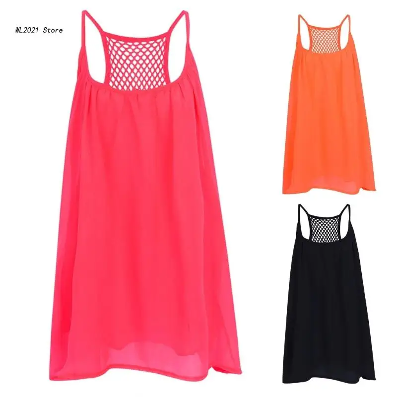 

Womens Summer Spaghetti Strap Dress Sleeveless Midi Dress for Women Boho