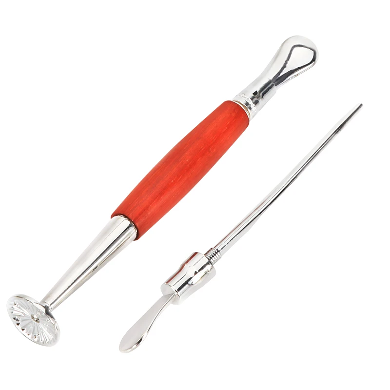 

Three Styles Multi Specification Retro Metal Pressing Rod Grinding Cigarette Portable Smash Tobacco Weed Accessories