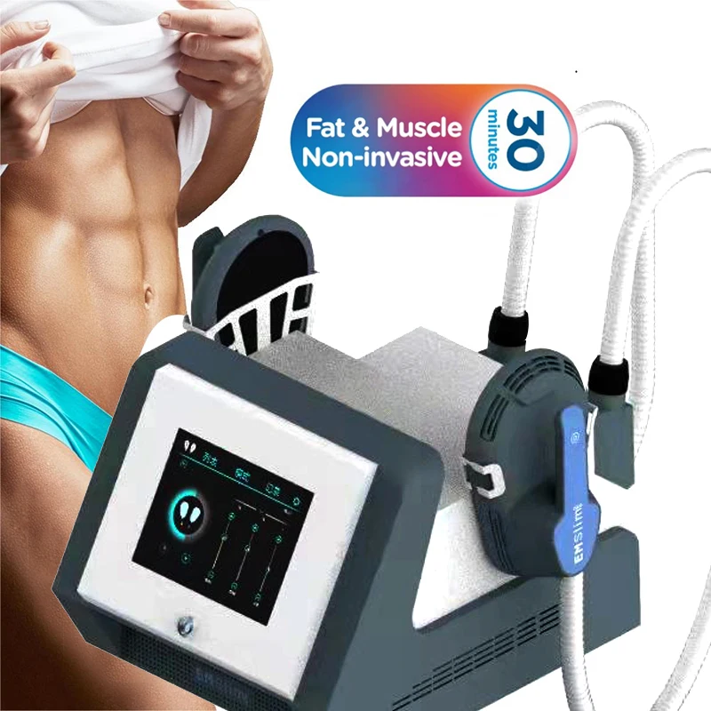 

Hottest EMS Electromagnetic HIEMT RF Fat Burning Slimming Equipment EMSlim Train & Build Muscle Sculpt Body Beauty Machine