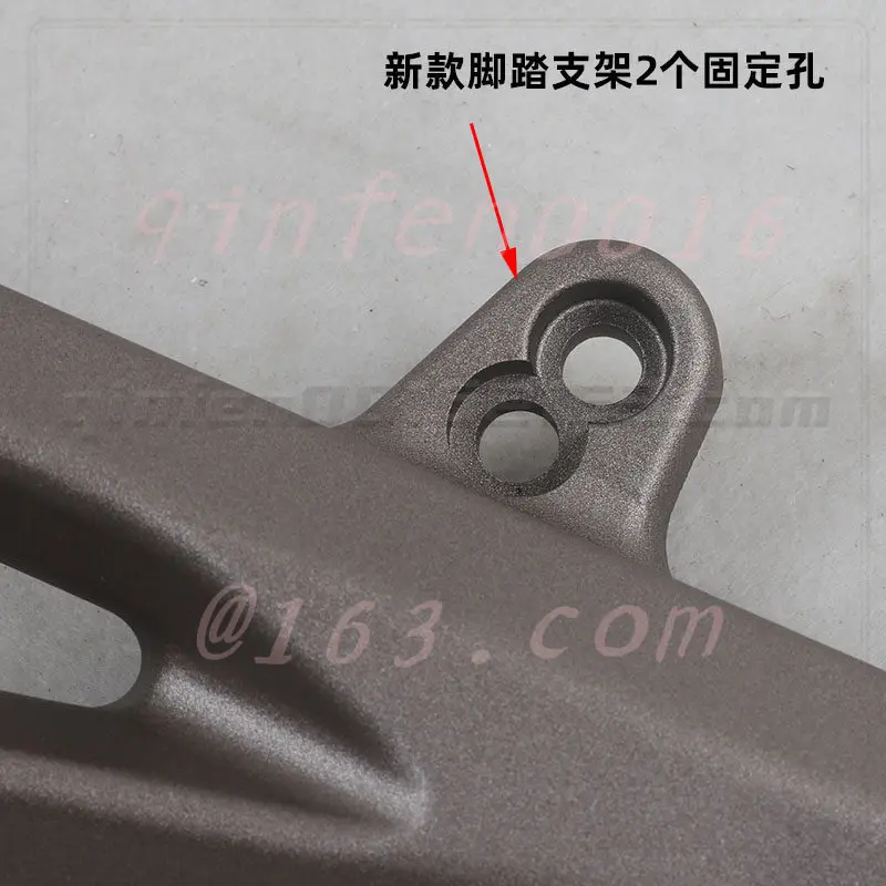 Фото Для KIDEN KD150-U-U1-Z2: задняя алюминиевая опора для подножки, 150-G12, левая и правая треугольные подножки-платформы №3