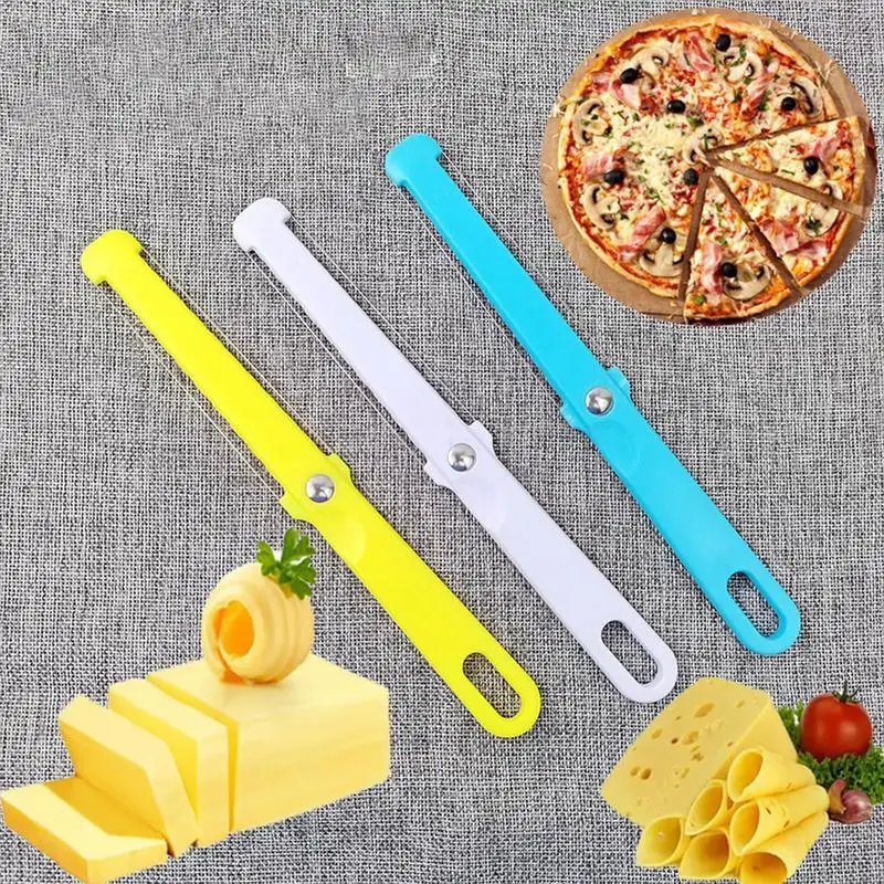 

Butter Slicer Strong Rust Resistant Reliable Cheese Cutter Safe To Use Easy To Clean Multi-Purpose Food-Grade Kitchen Gadget