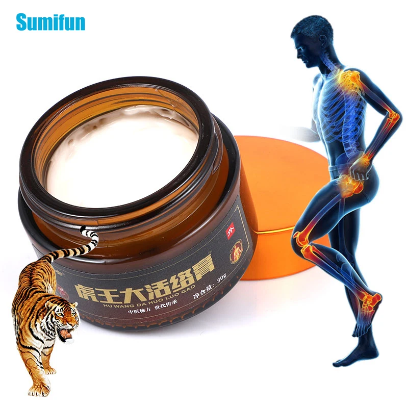 

30g Tiger Balm Pain Relief Cream Arthritis Rheumatism Bone Ache Anti Pain Ointment Lumbar Joint Muscle Massage Medical Plaster
