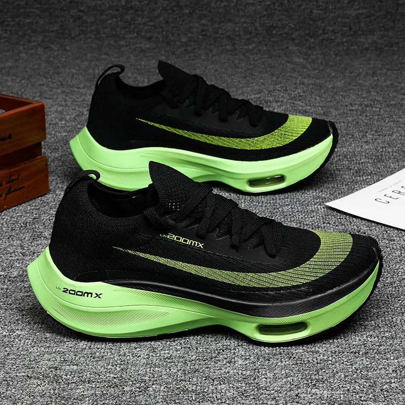 Marathon air cushion running shoes couple models lightweight and comfortable sports casual running shoes 36-46