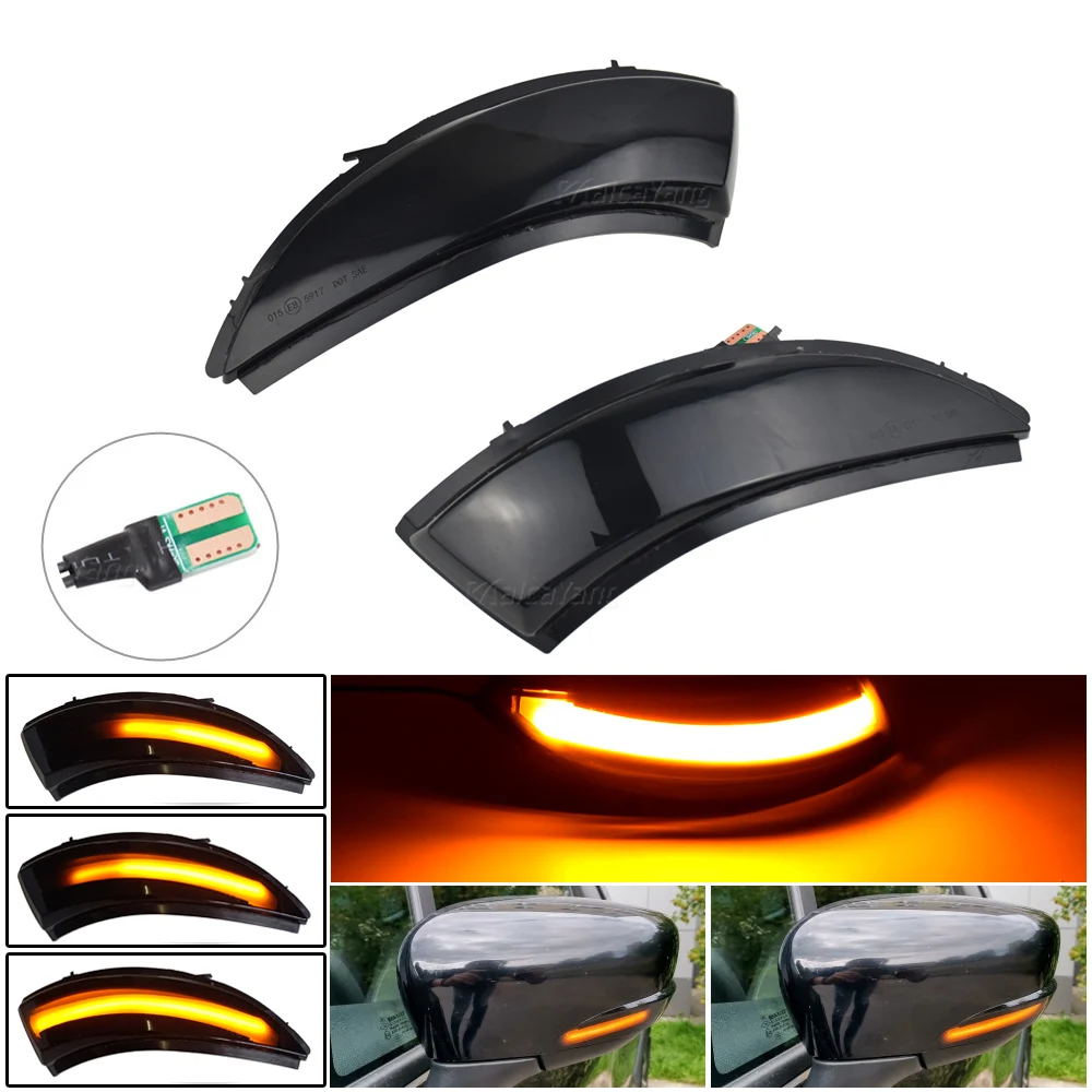 

Suitable For Renault Clio 4 IV MK4 BH RS Grandtour KH 2012-2016 Dynamic LED Blinker Indicator Mirror Turn Light Signal Repeater