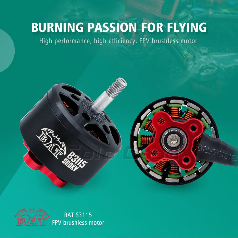 

Бесщеточный двигатель Surpass Hobby B3110 800KV 1280KV 1580KV B3115 900KV 1050KV для RC FPV Cinelifter X8Pro Protek60