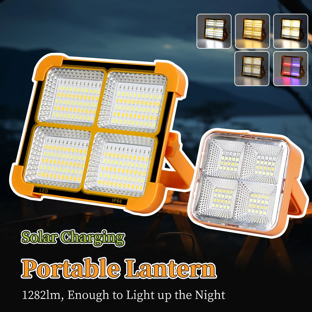 Солнечные портативные фонари уличные солнечные светодиодные для кемпинга
