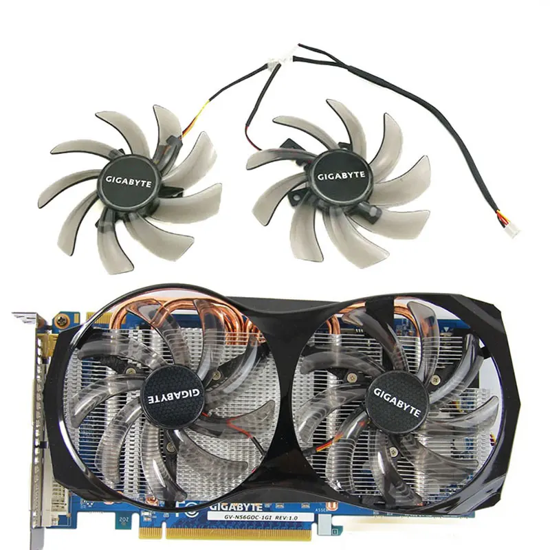 Новый 95 мм 3PIN PLD10010S12H GV-N670 GPU вентилятор для Gigabyte GV-N550 N560 N650 N660 N670 R785 、 GTX 660 650