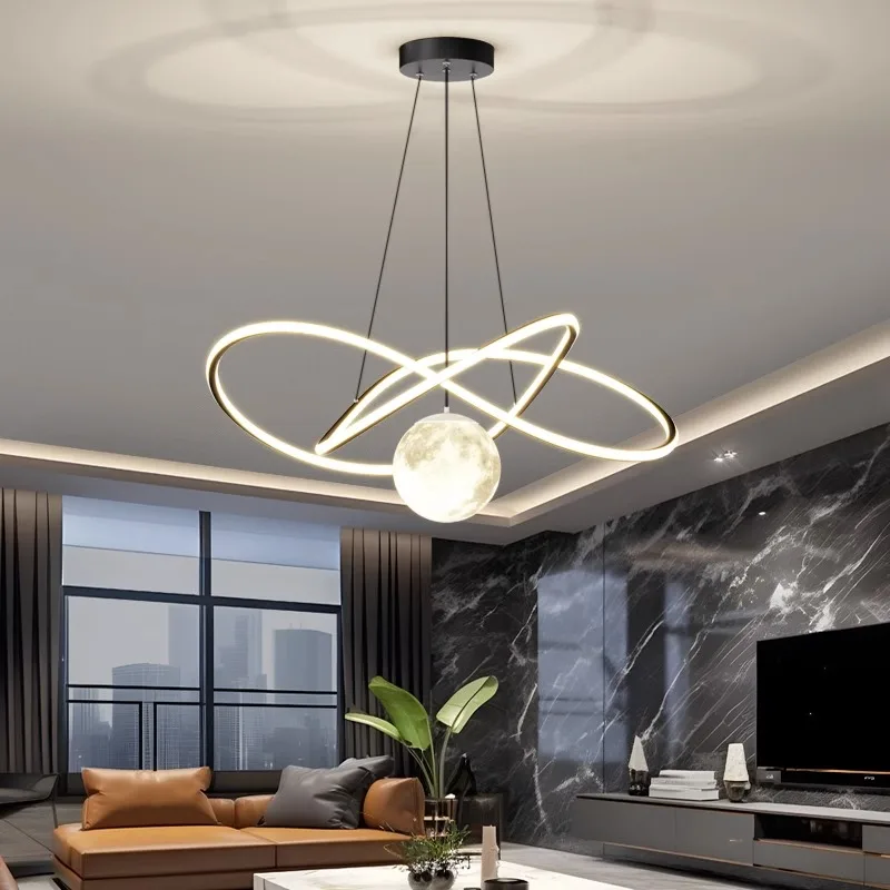 

Led Art Chamdeele Pendant Lamp Light Room Drcoe Nordic home room lustre hanging ceiling fixture indoor