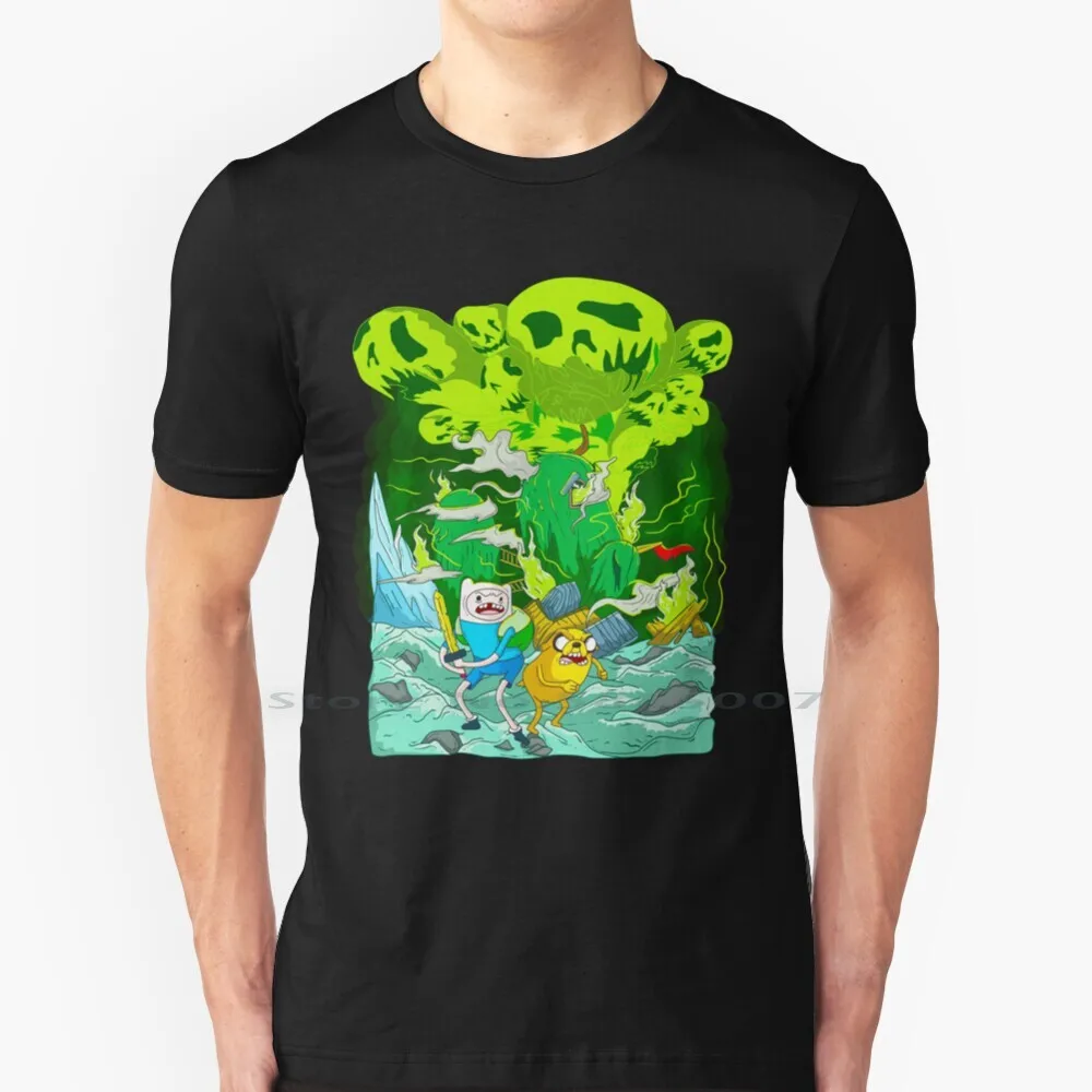 

Finn And Jake Adventure Time T Shirt 100% Cotton Adventuretime Finn And Jake Finn The Human Jake The Dog Finn Adventure Time