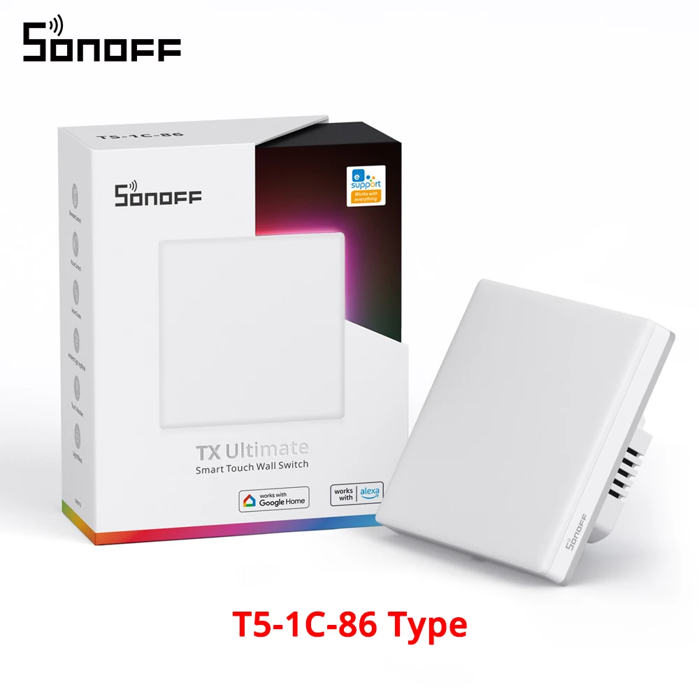 

SONOFF T5 Wi-Fi умный выключатель
