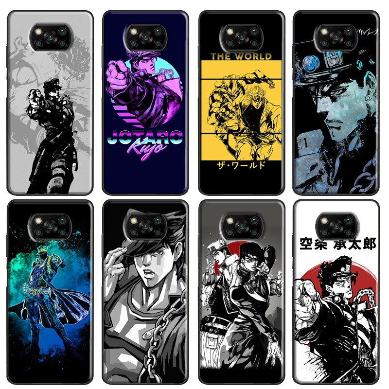 Чехол для телефона Jotaro Kujo And Dio Jojo Anime Xiaomi Mi 11T Pro 10T 11 Lite Ultra Coque POCO F3 X3 GT M3 M4 | Мобильные