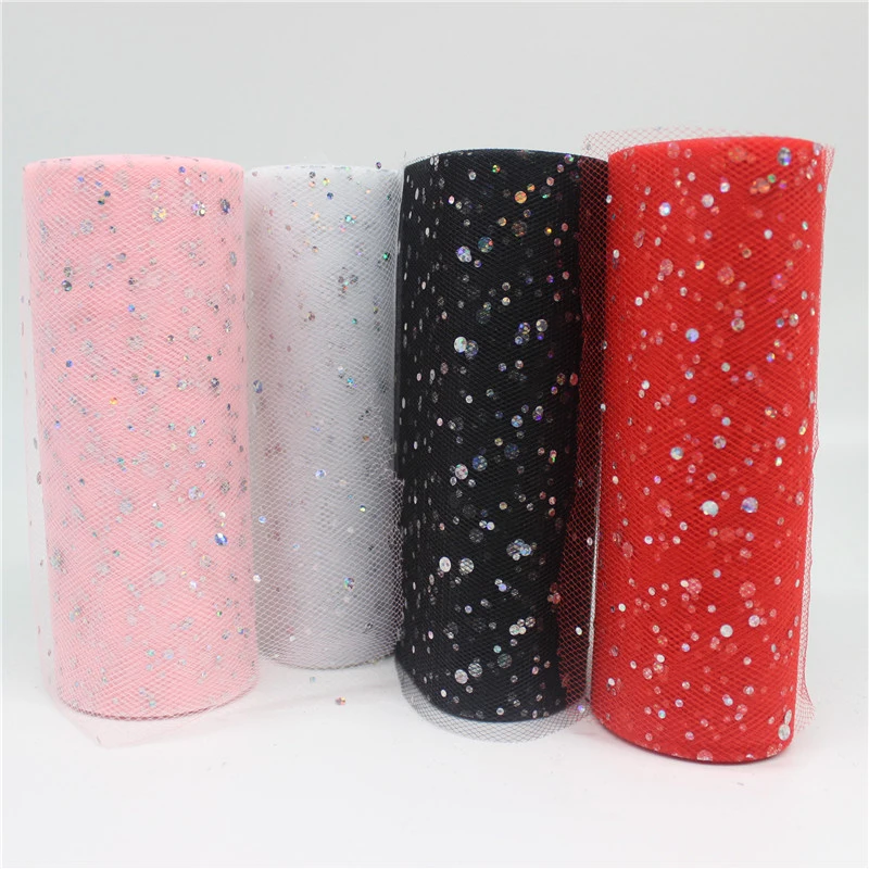 Блестящая Лазерная пачка ширина 15 см 10 ярдов