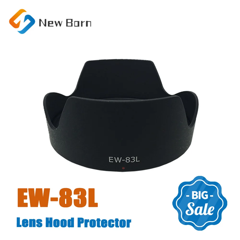 

EW-83L EW83L 77mm Camera Plastics Flower Lens Hood Protector Bayonet Mount for Canon EOS EF 24-70mm f/4L IS USM Accessories