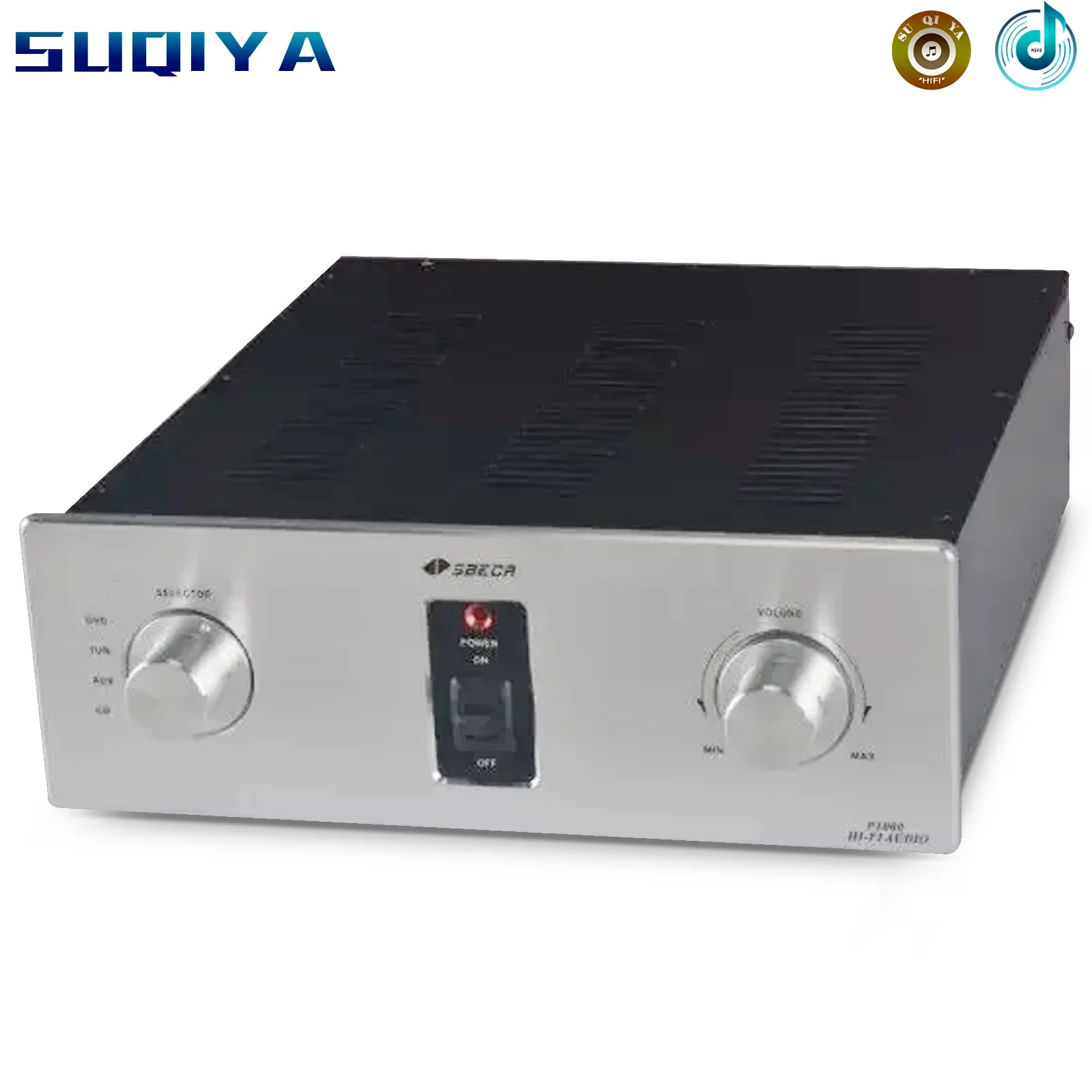 Чехол 280*95*308 мм AZ-08 алюминиевые панели железное шасси/шасси усилителя