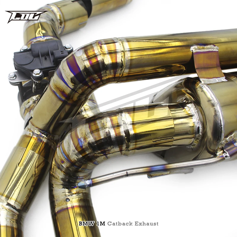 Catback выхлопная система для BMW 1M N54 3.0T 2011 гоночный автомобиль Выхлопная