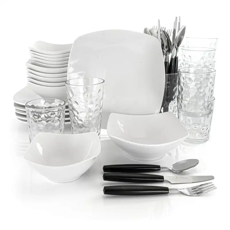 In White Kitchen Accessories Set Tableware Set Service