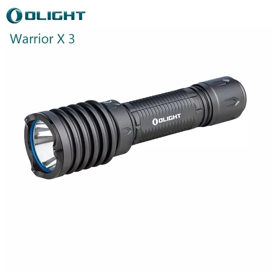 Тактический фонарик Olight Warrior X 3 магнитный перезаряжаемый USB 2500 лм расстояние луча
