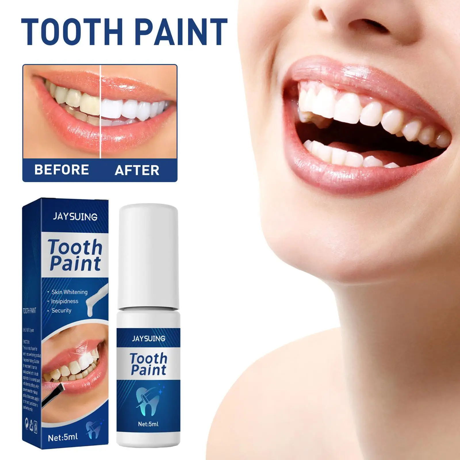 

Teeth Whitening Paint Natural Mouth Cleaning Removes Plaque Stains Tooth Teeth Dental Care Whitening Bleaching Ca I2L7
