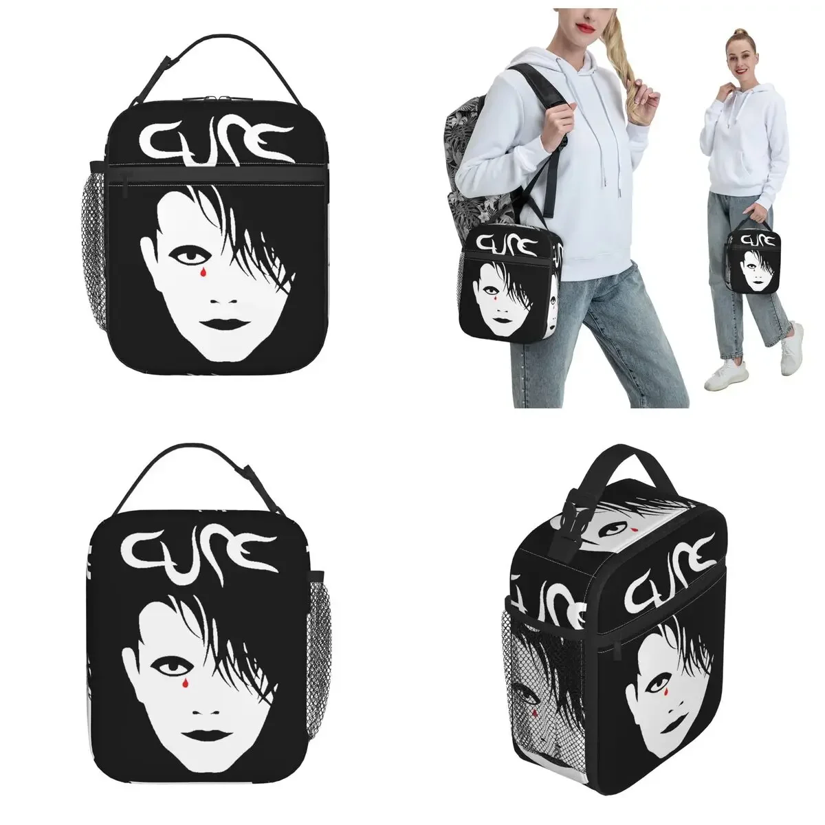 Изолированные ланч-пакеты Love Rock Music The Cure Band термоконтейнер для еды герметичный