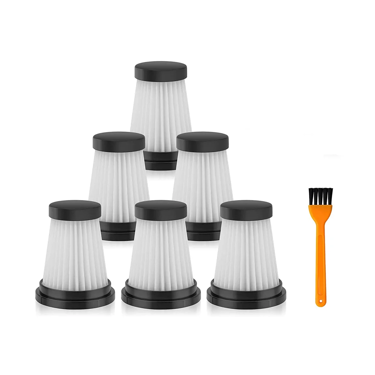 

Фильтры HEPA для K12 K12 PRO K13, 6 шт., моющиеся аксессуары для ручного беспроводного пылесоса