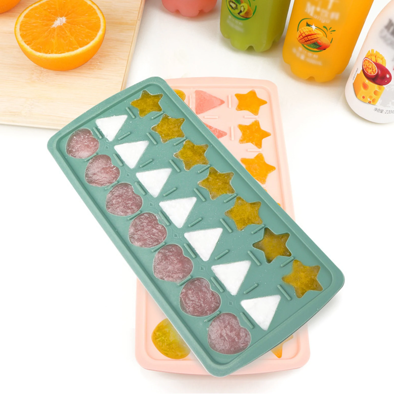 

Freezer Ice Box Frozen Ice Cube Molds To Make Cold Drink Mold With Lid Artifact Refrigerator Homemade Cold Drinks For Kitchen