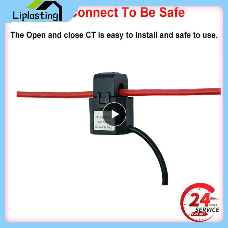 

1/2/3PCS Tuya Smart Life WiFi Digital Energy Meter 80A with Current Transformer Sensor Clamp Power Consumption Monitor 110V 240V